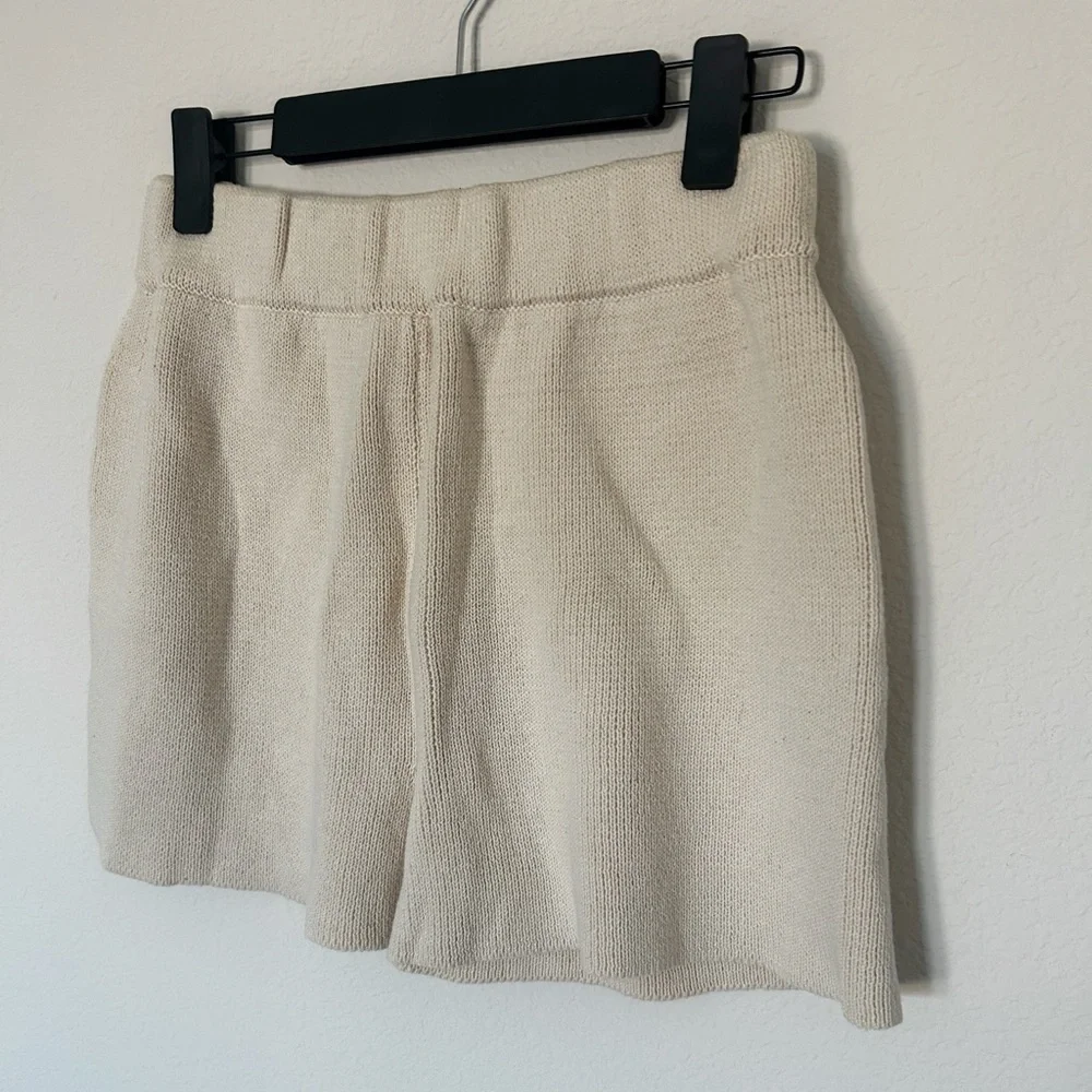 Babaa no35 Natural Jumper & Shorts Set